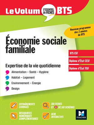 cover image of Le Volum' BTS--ESF--Economie sociale familiale